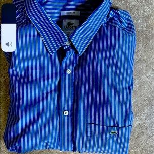 Lacoste Men’s button down Size 45